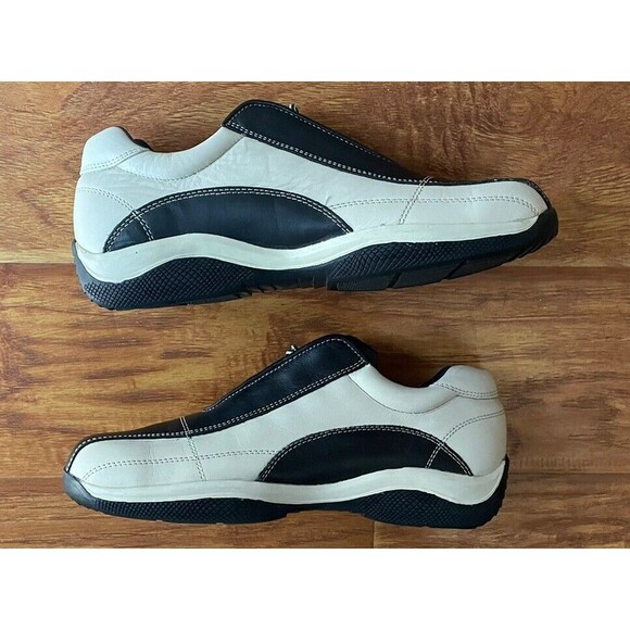 MEN’S BUFFALINO SPORT CASUAL SNEAKERS LEATHER SIZE 10 - Picture 2 of 8